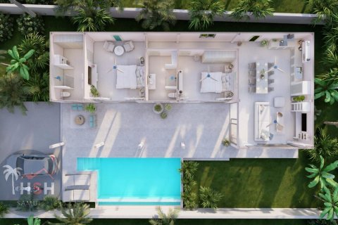 Chalet de 2 dormitorios en Ko Samui, Tailandia № 179979 - foto 9