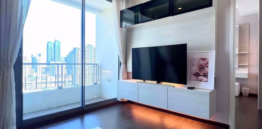 Condominio de 1 dormitorio en Ratchathewi, Bangkok, Tailandia № 54130