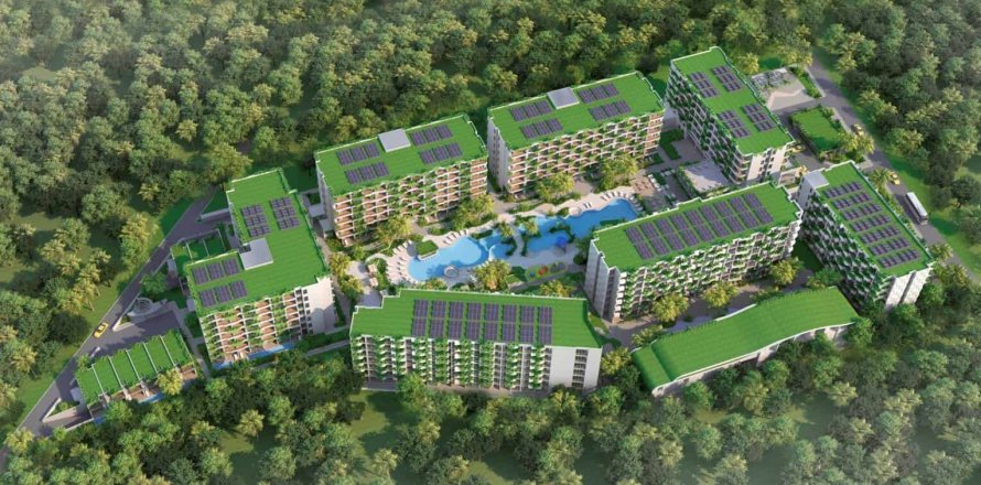 Condominio de 2 dormitorios en Layan Beach, Tailandia № 166703