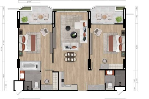 Condominio de 2 dormitorios en Layan Beach, Tailandia № 166703 - foto 11