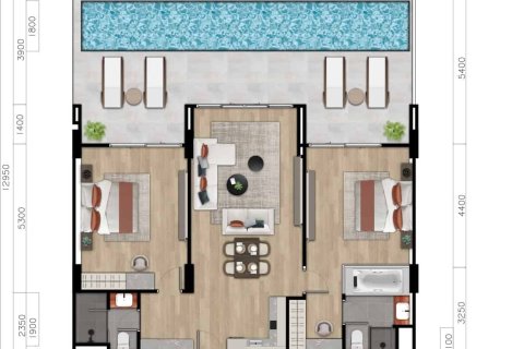 Eigentumswohnung auf Layan Beach, Thailand, 2 Schlafzimmer № 166704 - Foto 12