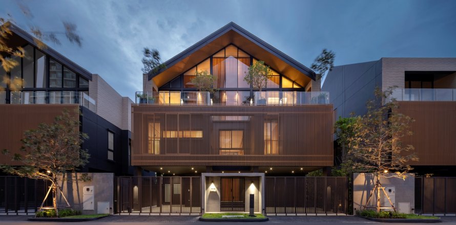 Chalet de 3 dormitorios en Bangkok, Tailandia № 165428