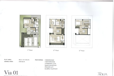 Chalet de 3 dormitorios en Bangkok, Tailandia № 165428 - foto 15