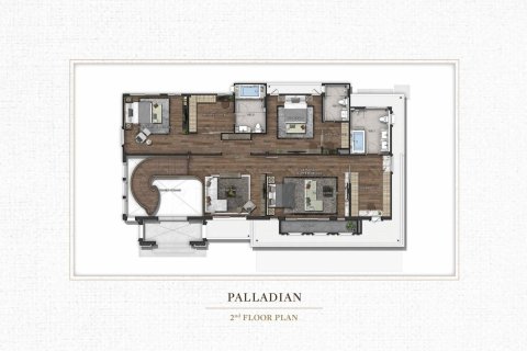 Chalet de 4 dormitorios en Bangkok, Tailandia № 165430 - foto 16