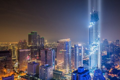 Ático de 3 dormitorios en Bangkok, Tailandia № 180885 - foto 10
