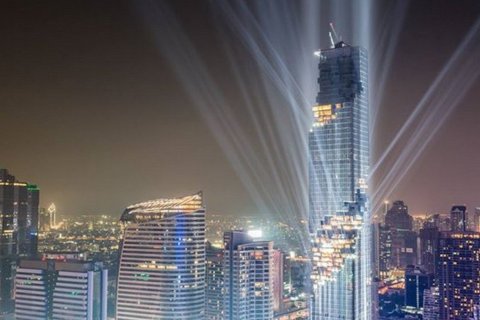 Ático de 3 dormitorios en Bangkok, Tailandia № 180885 - foto 8