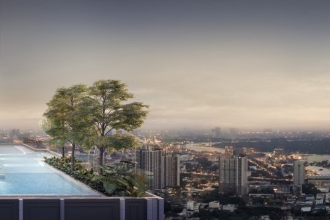 Condominio de 4 dormitorios en Bangkok, Tailandia № 180890 - foto 14