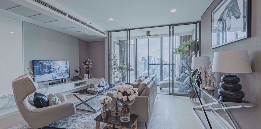 Penthouse à Wyndham Residence, Bangkok, Thaïlande 3 chambres № 71603