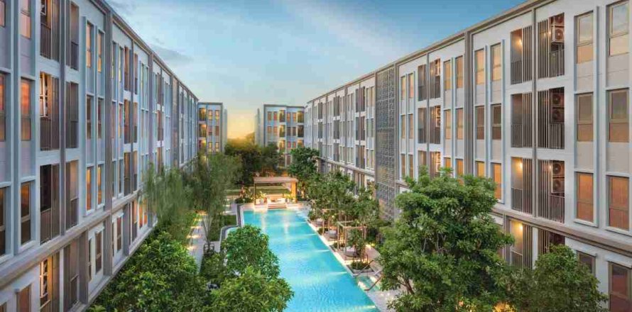 Condominio de 1 dormitorio en Bangkok, Tailandia № 208824
