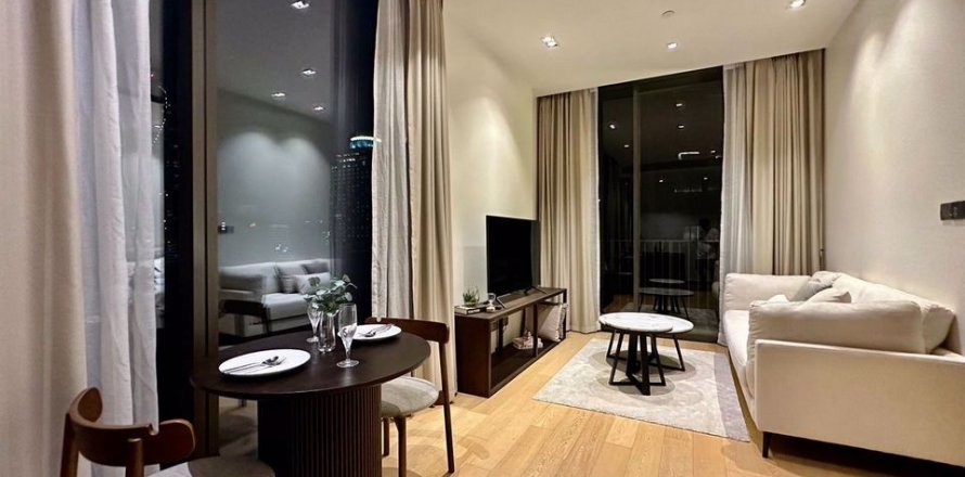 Eigentumswohnung in Bangkok, Thailand, 1 Schlafzimmer in 28 CHIDLOM № 74420