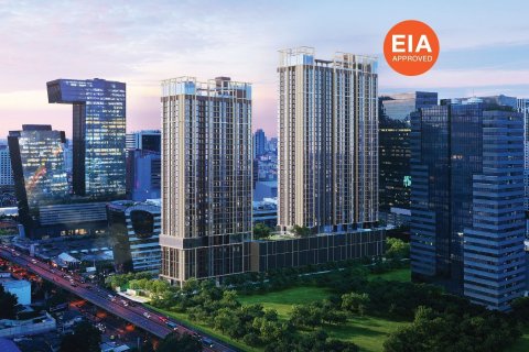 Estudio en el condominio en Huai Khwang, Bangkok, Tailandia № 148099 - foto 6
