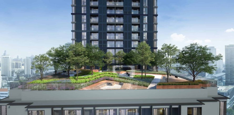 Condominio de 1 dormitorio en Phaya Thai, Bangkok, Tailandia № 166659