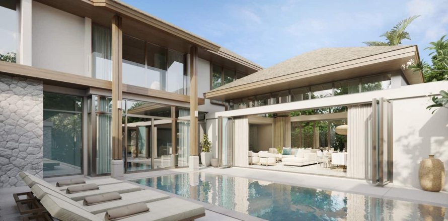 Chalet de 4 dormitorios en Bang Tao, Tailandia № 166552
