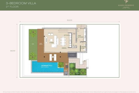 Chalet de 3 dormitorios en Layan Beach, Tailandia № 166549 - foto 12