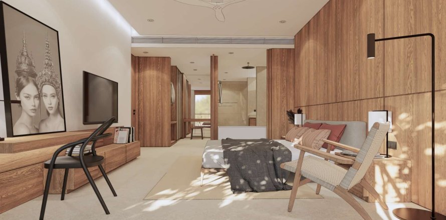 Condominio de 3 dormitorios en Layan Beach, Tailandia № 166547