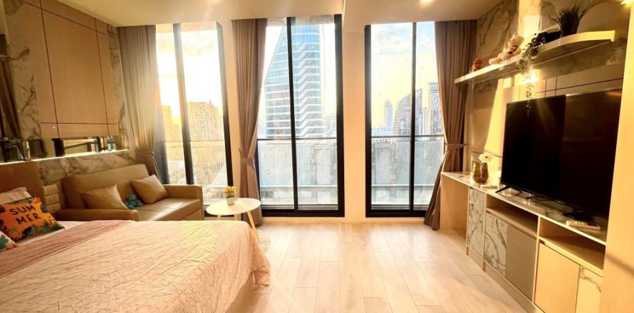 Condominio de 1 dormitorio en Pathum Wan, Bangkok, Tailandia № 133696