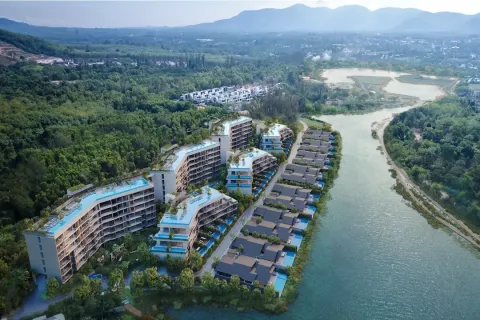 Chalet de 4 dormitorios en Bang Tao, Tailandia № 190670 - foto 3