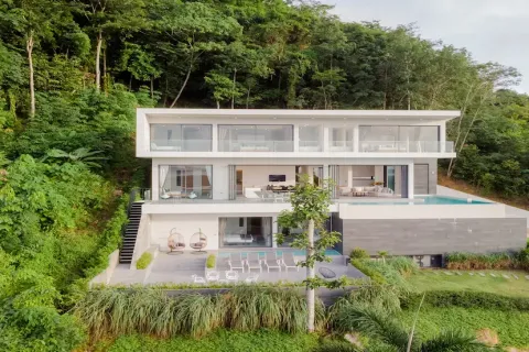 Chalet de 6 dormitorios en Pa Klok, Tailandia № 190673 - foto 4