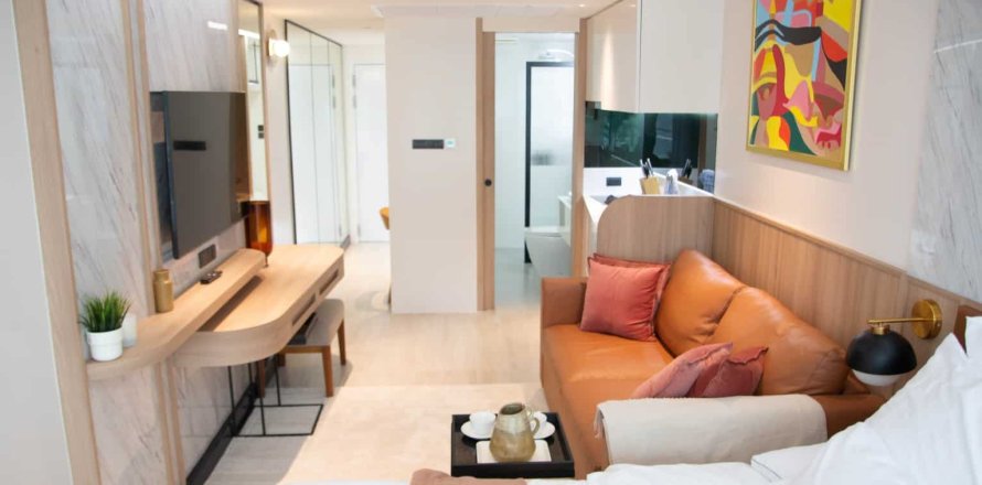 Apartamento de 1 dormitorio en Pattaya, Tailandia № 166538