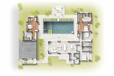 Chalet de 4 dormitorios en Layan Beach, Tailandia № 166532 - foto 13