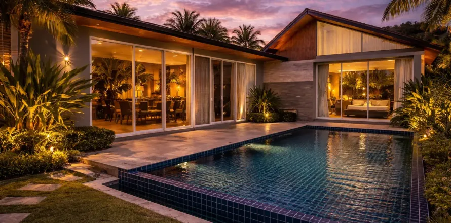 Chalet de 3 dormitorios en Phuket, Tailandia № 202068