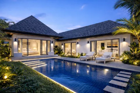 Chalet de 3 dormitorios en Phuket, Tailandia № 202069 - foto 6