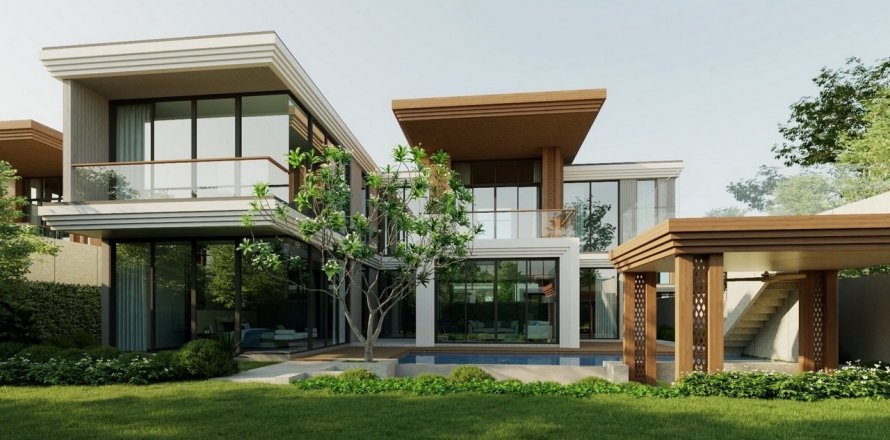 Chalet de 5 dormitorios en The Ozone Luxury Villas, Phuket, Tailandia № 59845