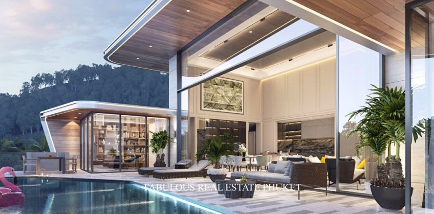 Chalet de 4 dormitorios en Bang Tao, Tailandia № 179613