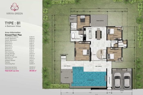 Chalet de 4 dormitorios en Phuket, Tailandia № 166180 - foto 9