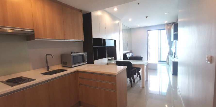Condominio de 1 dormitorio en Bangkok, Tailandia № 143583