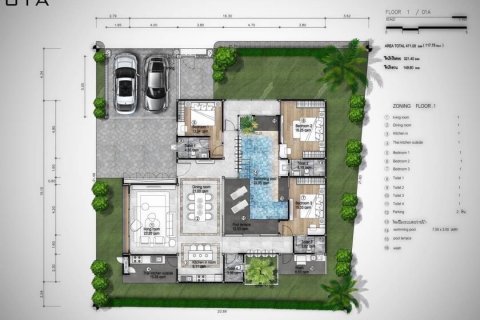 Estudio en el condominio en Pattaya, Tailandia № 157600 - foto 19