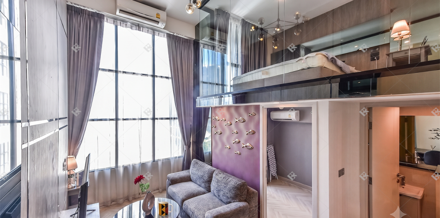 Condominio de 1 dormitorio en Bangkok, Tailandia № 187893