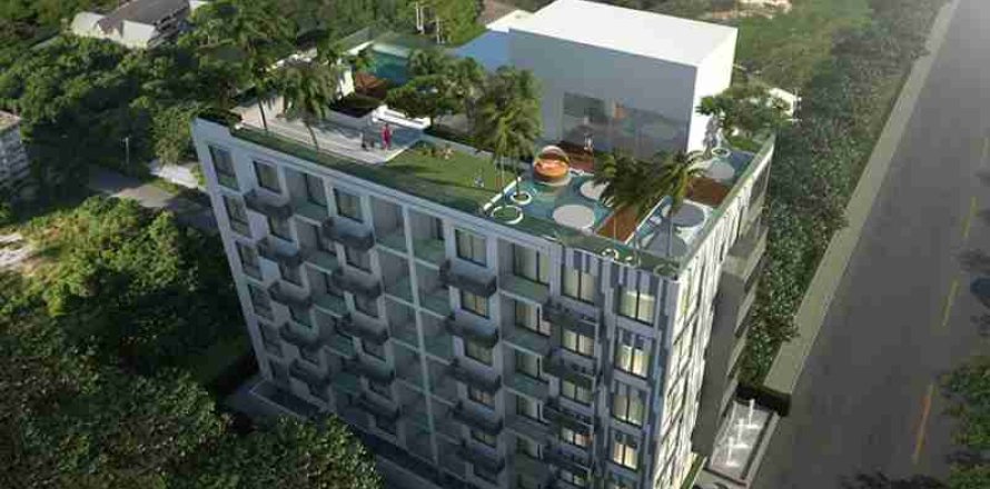 Estudio en el condominio en Pattaya, Tailandia № 208939