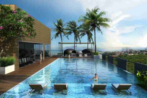 Condominio de 1 dormitorio en Pattaya, Tailandia № 208938 - foto 3