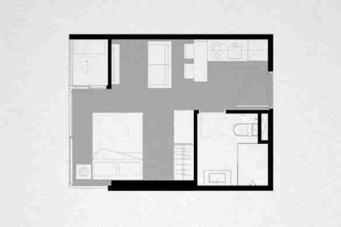 Condominio de 1 dormitorio en Pattaya, Tailandia № 208940 - foto 7