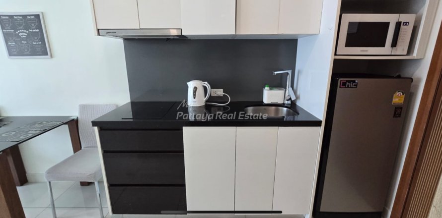 Estudio en el condominio en Pattaya, Tailandia № 205162