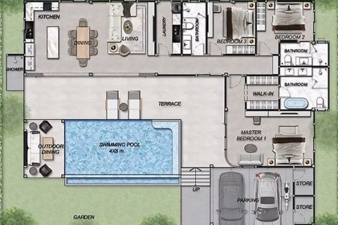Chalet de 4 dormitorios en Pran Buri, Tailandia № 222734 - foto 20