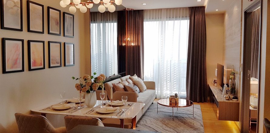 Condominio de 1 dormitorio en Bangkok, Tailandia № 143440