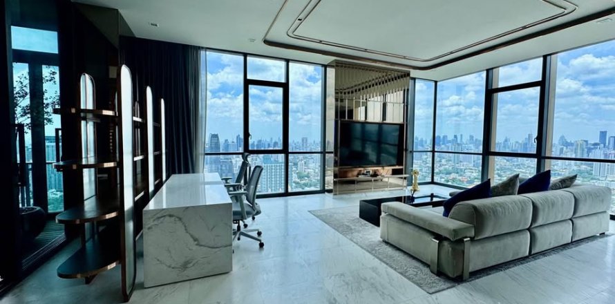 Condo à Bangkok, Thaïlande, 3 chambres № 154561