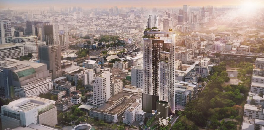 Condominio de 2 dormitorios en Phaya Thai, Bangkok, Tailandia № 165459