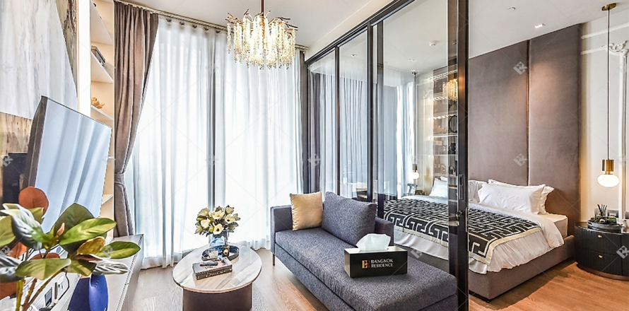 Condominio de 1 dormitorio en Bangkok, Tailandia № 186271