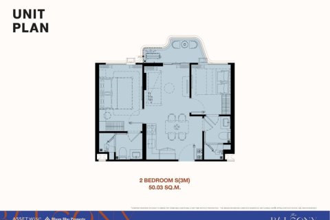 Eigentumswohnung in Phuket, Thailand, 2 Schlafzimmer № 156360 - Foto 3
