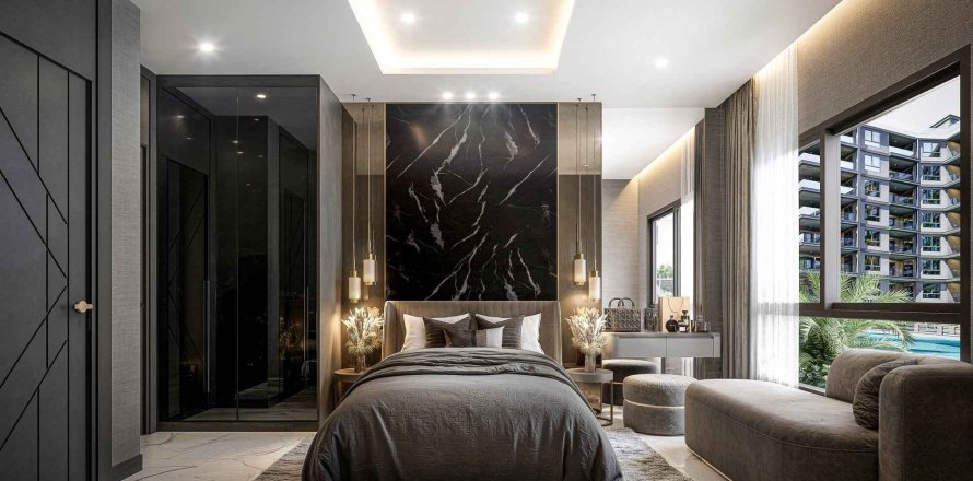 Apartamento de 2 dormitorios en Zenith Pattaya 2, Pattaya, Tailandia № 164862