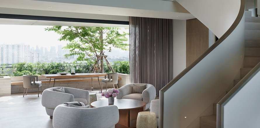 Dúplex de 3 dormitorios en Bangkok, Tailandia № 180595