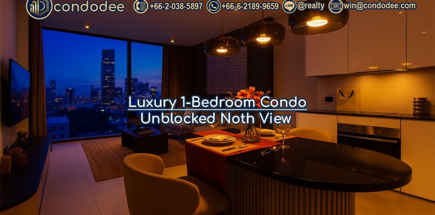 Eigentumswohnung in Sathon, Bangkok, Thailand, 1 Schlafzimmer  № 201229