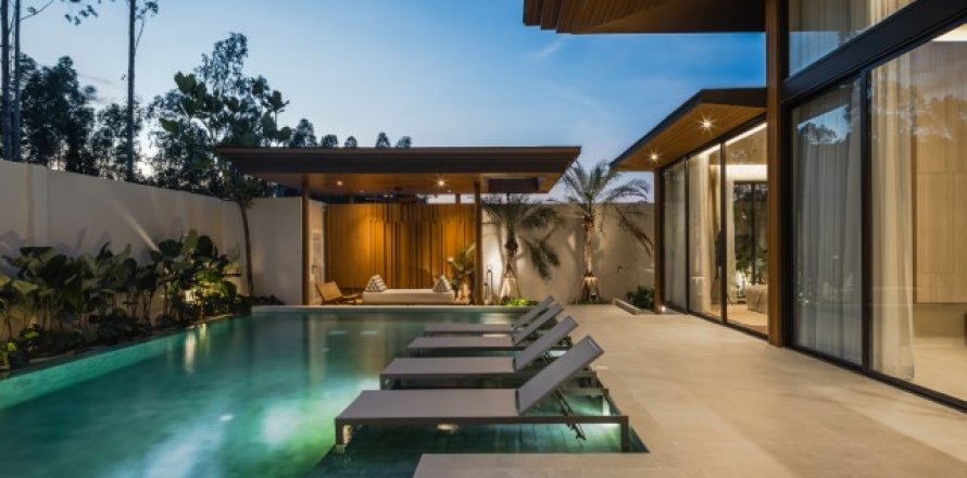 Chalet de 3 dormitorios en Bang Tao, Tailandia № 191144