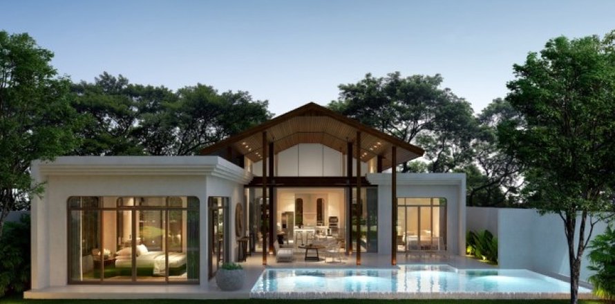 Chalet de 3 dormitorios en Phuket, Tailandia № 191146