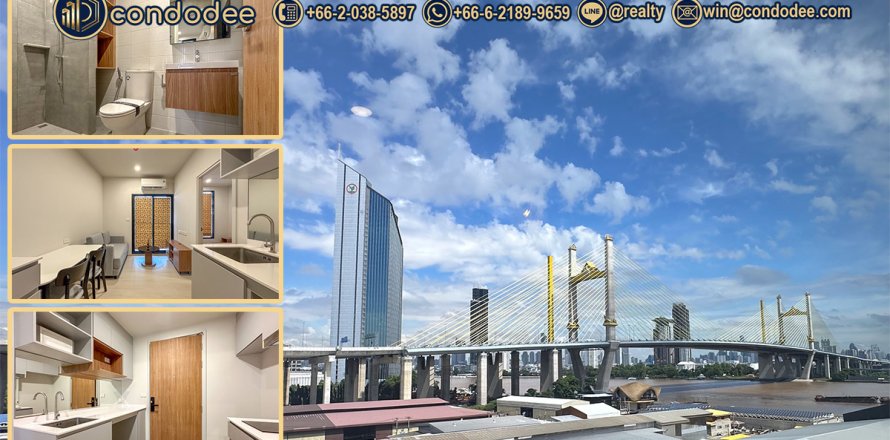 Condominio de 1 dormitorio en Sathon, Bangkok, Tailandia № 205730