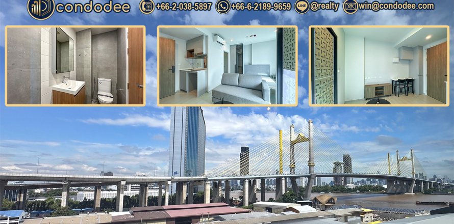 Condominio de 1 dormitorio en Sathon, Bangkok, Tailandia № 205729