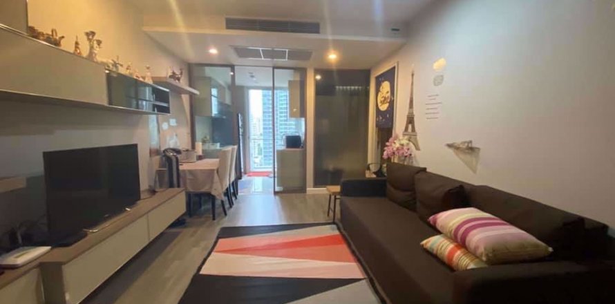 Condominio de 1 dormitorio en Bang Rak, Bangkok, Tailandia № 48142